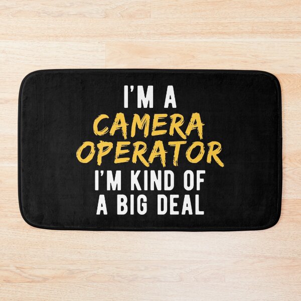 Item preview, Camera Operator Important designed and sold by NestaReign.
