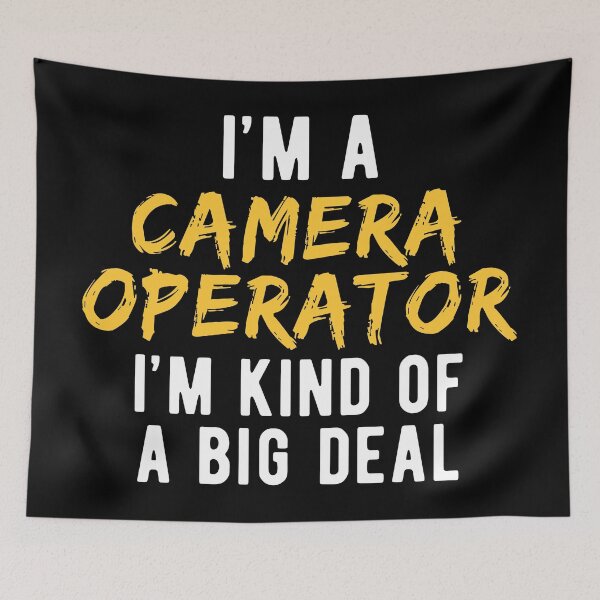Item preview, Camera Operator Important designed and sold by NestaReign.
