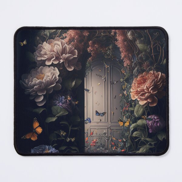 Item preview, Still life painting of flowers and butterflies designed and sold by tinkertailorart.