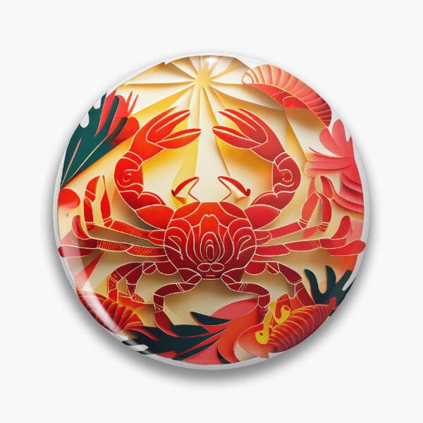 Item preview, Crab and the Sun - The Cut-Out Collection designed and sold by FiveIntentions.