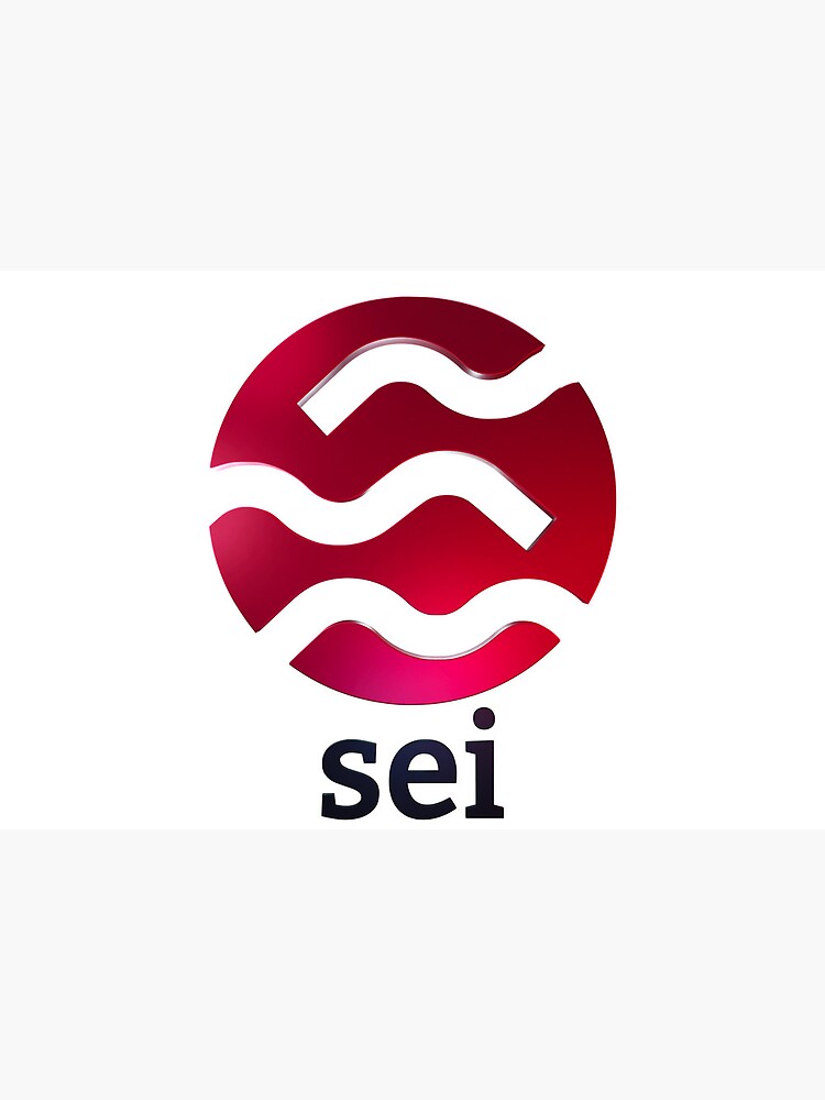 Sei blockchain logo and font. Seinami