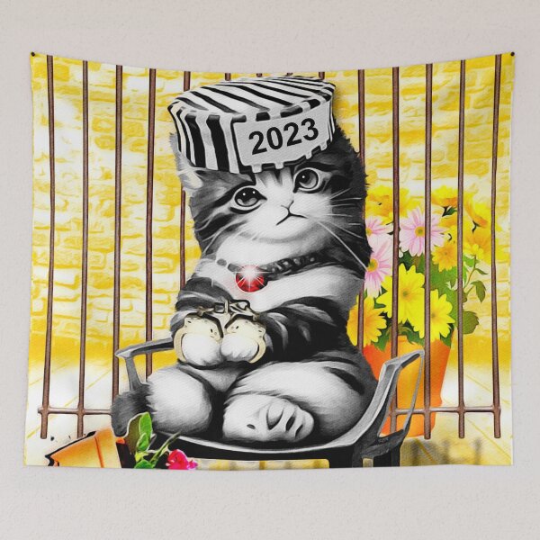 Item preview, Convict Kitty designed and sold by KC Morcom.
