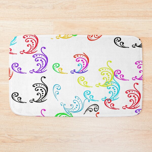 Item preview,  id54-28  Colorful Collection Leaf Patterns, Leaf, Wonderful Henna Patterns, Spiral Patterns, Ornamental Patterns, Wall Decorations, Item decorations, Minimalist Patterns, Simple and Plain Patterns designed and sold by bcbutika.