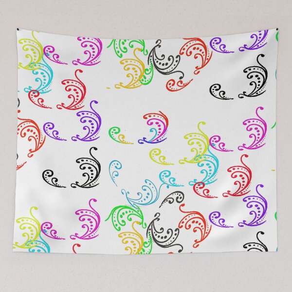 Item preview,  id54-28  Colorful Collection Leaf Patterns, Leaf, Wonderful Henna Patterns, Spiral Patterns, Ornamental Patterns, Wall Decorations, Item decorations, Minimalist Patterns, Simple and Plain Patterns designed and sold by bcbutika.