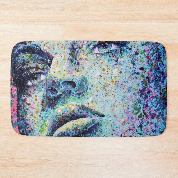 Item preview, True Blue Portrait Abstract Art designed and sold by Silke Host.