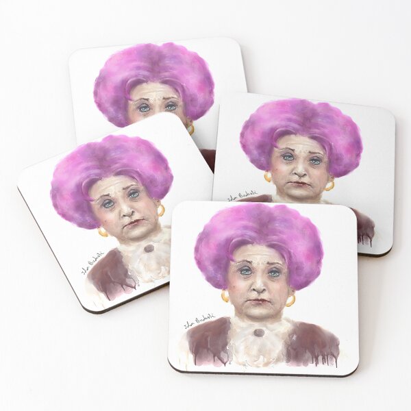 Item preview, Funny Looking Old Lady con Crazy Pink Wig designed and sold by ibadishi.