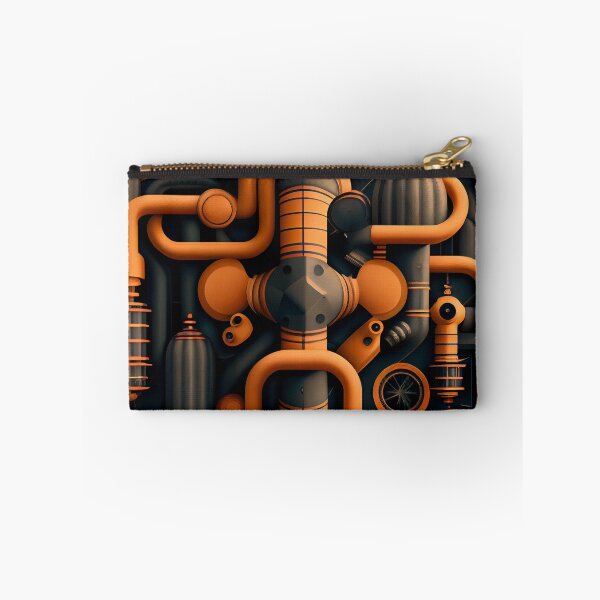 Item preview, Designer Industrial Pattern Digital Painting designed and sold by CodeAndColors.