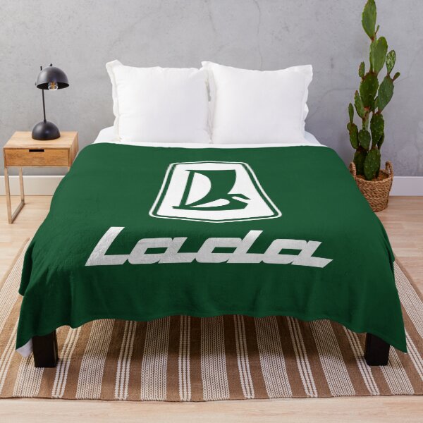 Item preview, Lada logo 1970s (white) designed and sold by VEB Ostladen.