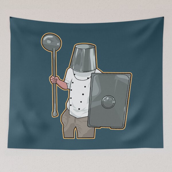 Item preview, Battle Chef - Cooking Knight - Kitchen Warrior Meme designed and sold by Rzera-.