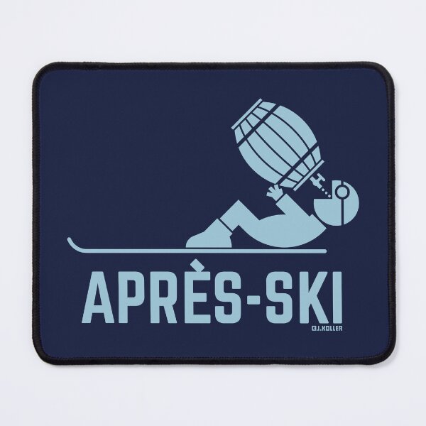 Item preview, Après-Ski (Apres Ski / Beer Drinker / Beer Barrel / Skyblue) designed and sold by Roderix.