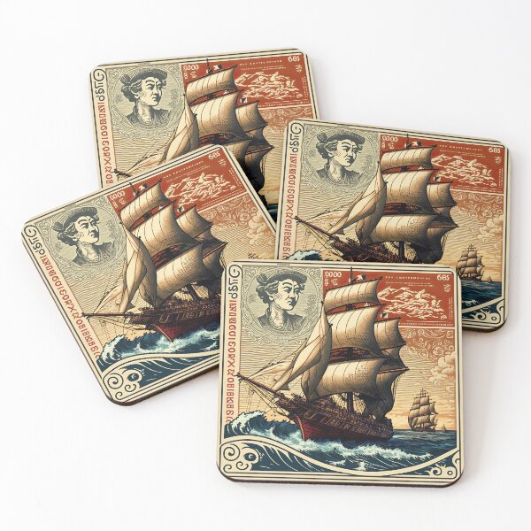 Item preview, Vintage Sailing Boat designed and sold by PurpleHydrogen.
