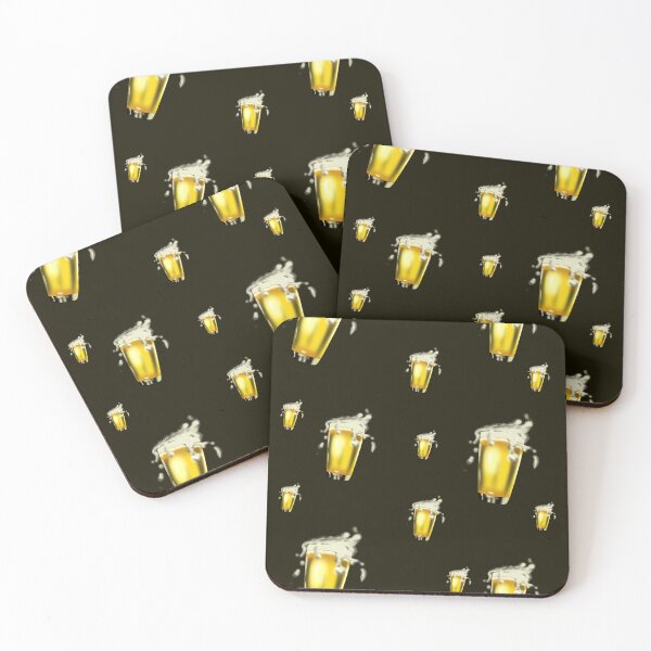 Item preview, Pattern con birra, regalo per gli amanti della birra designed and sold by Lucia85.