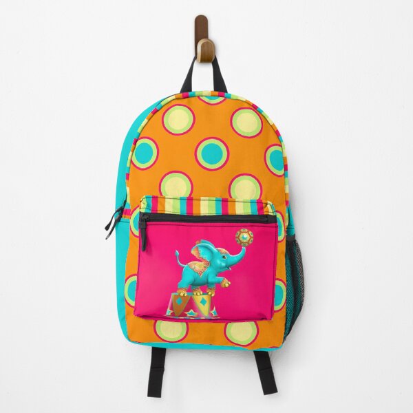 Item preview, Blue circus elephant designed and sold by Maxine Gadd.