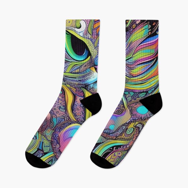 Item preview, Cat Neon Flower Garden. designed and sold by DEKA777.