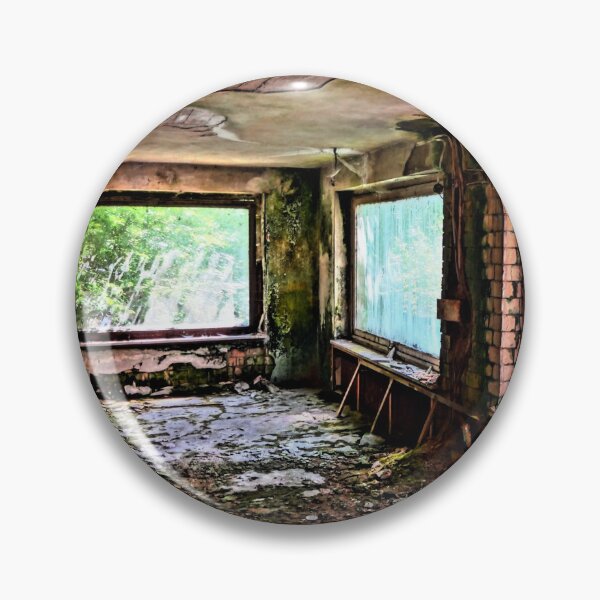 Item preview, Urbex Photography | Room with rubble and view designed and sold by Cora Wirth.