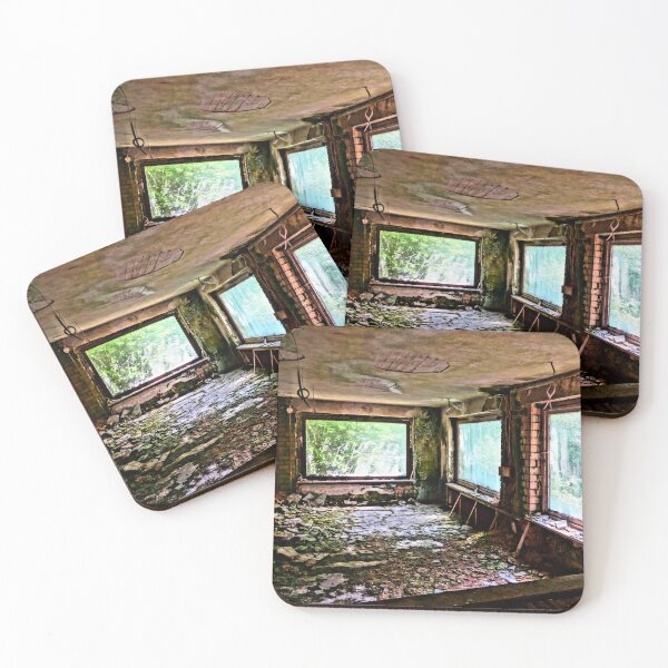 Item preview, Urbex Photography | Room with rubble and view designed and sold by Cora Wirth.