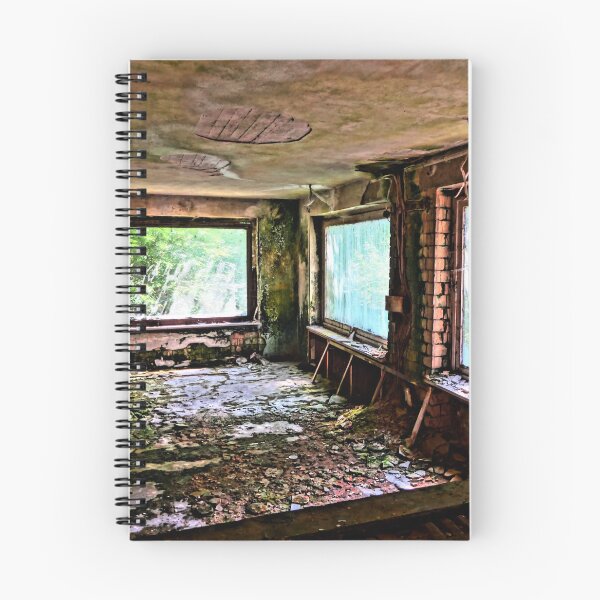 Item preview, Urbex Photography | Room with rubble and view designed and sold by Cora Wirth.