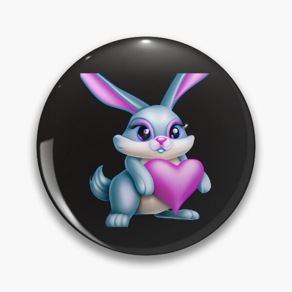 Item preview, Valentine’s day Bunny Sticker designed and sold by Goodiesstore.