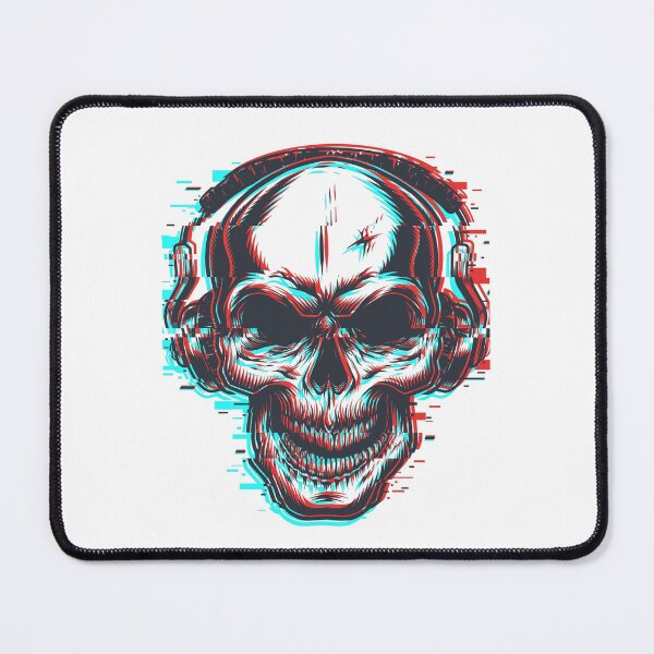Item preview, Skull, music headphones Graphic  designed and sold by SmartShirtsS.