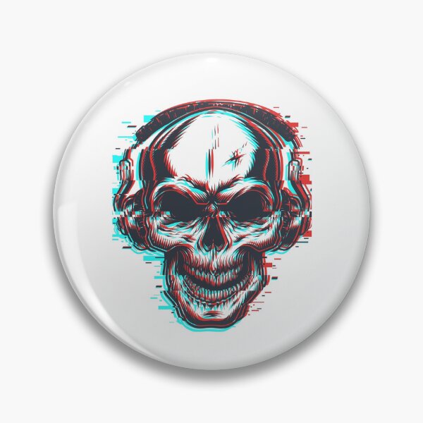 Item preview, Skull, music headphones Graphic  designed and sold by SmartShirtsS.