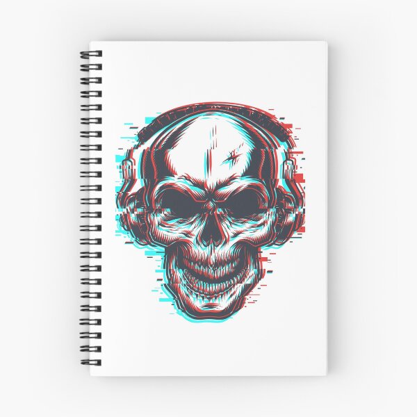 Item preview, Skull, music headphones Graphic  designed and sold by SmartShirtsS.