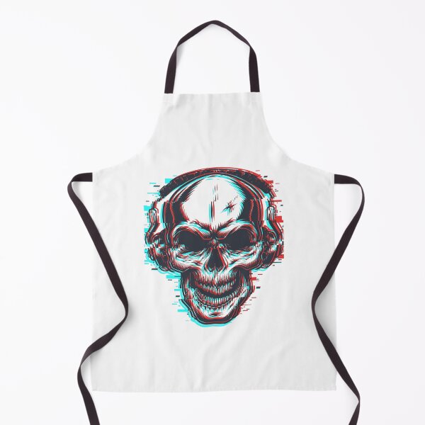 Item preview, Skull, music headphones Graphic  designed and sold by SmartShirtsS.