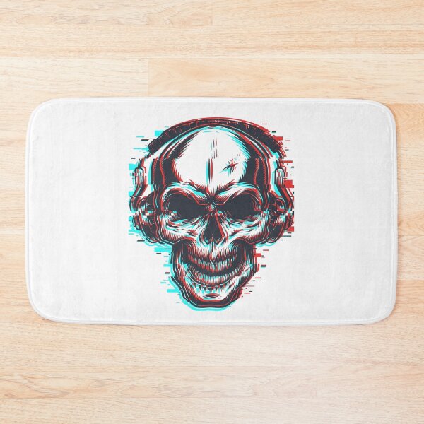 Item preview, Skull, music headphones Graphic  designed and sold by SmartShirtsS.