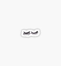 Eyelash Watercolor Sticker