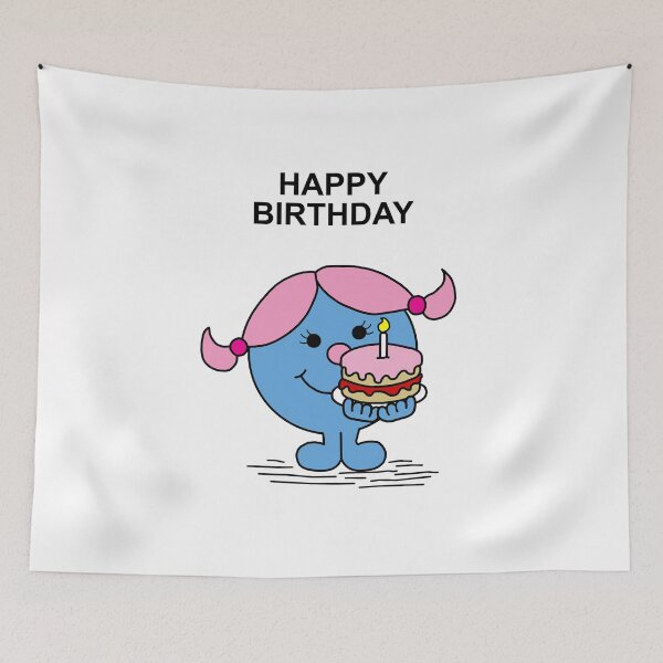 Item preview, Little Miss Happy Birthday designed and sold by Scat the cat.