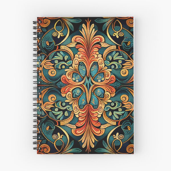 Item preview, Fine Bohemian Pattern Digital Painting designed and sold by CodeAndColors.