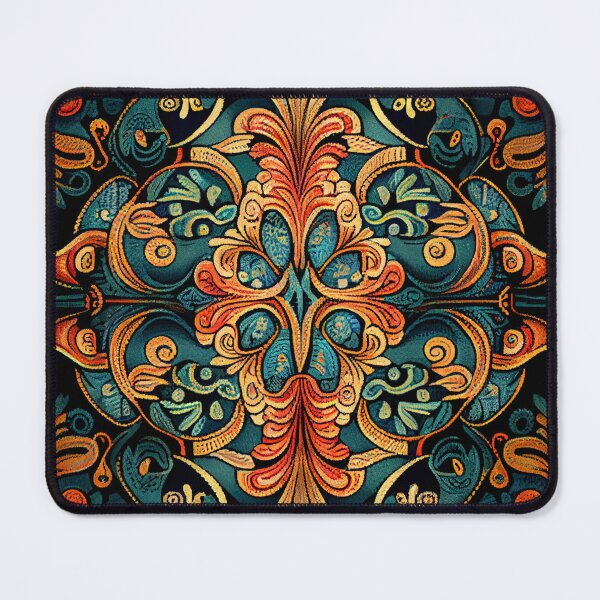 Item preview, Fine Bohemian Pattern Digital Painting designed and sold by CodeAndColors.