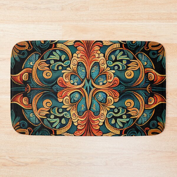 Item preview, Fine Bohemian Pattern Digital Painting designed and sold by CodeAndColors.