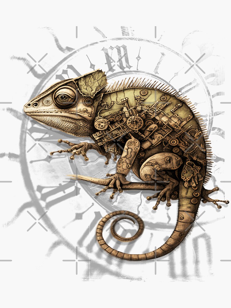 Chamaeleon Steampunk T-Shirt Chamaeleon Steampunk T-Shirt