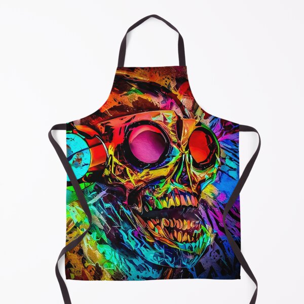 Item preview, Abstract Psycho Skull designed and sold by chaoticabstract.