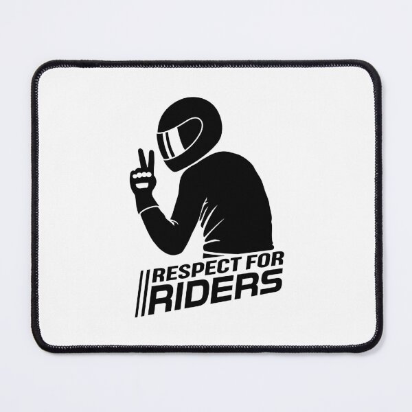 Item preview, Respect for Riders (black) designed and sold by VEB Ostladen.