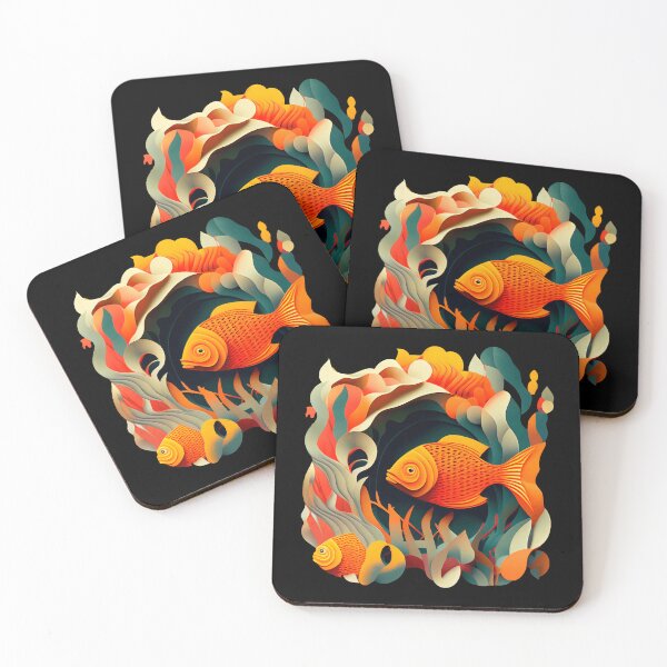 Item preview, Goldfish - The Cut-Out Collection designed and sold by FiveIntentions.