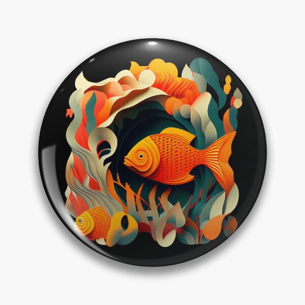 Item preview, Goldfish - The Cut-Out Collection designed and sold by FiveIntentions.