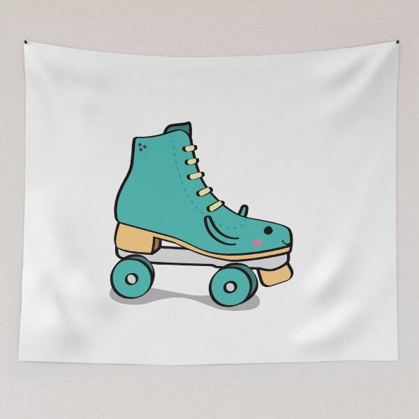 Item preview, Cute roller skate Illustration designed and sold by CutestShopEver.