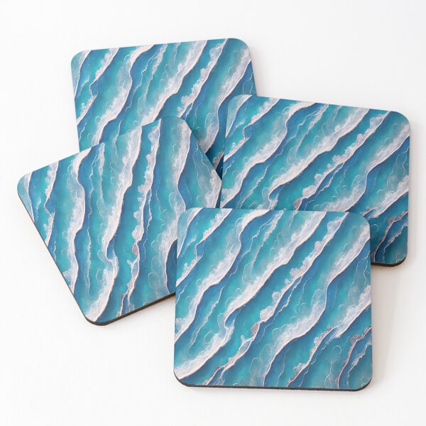 Item preview, Blue Ocean Wave Pattern designed and sold by aventi24.