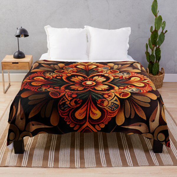 Item preview, Fine Bohemian Pattern Digital Painting designed and sold by CodeAndColors.