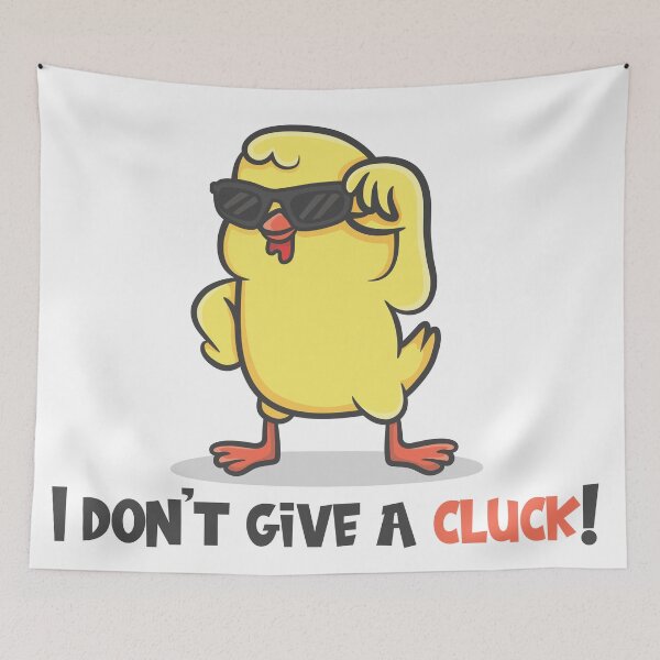 Item preview, I Don't Give A Cluck! designed and sold by SittingduckZA.