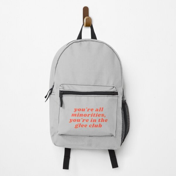 Item preview, glee funny meme quote youre all minorities youre in the glee club designed and sold by AraPatterson.