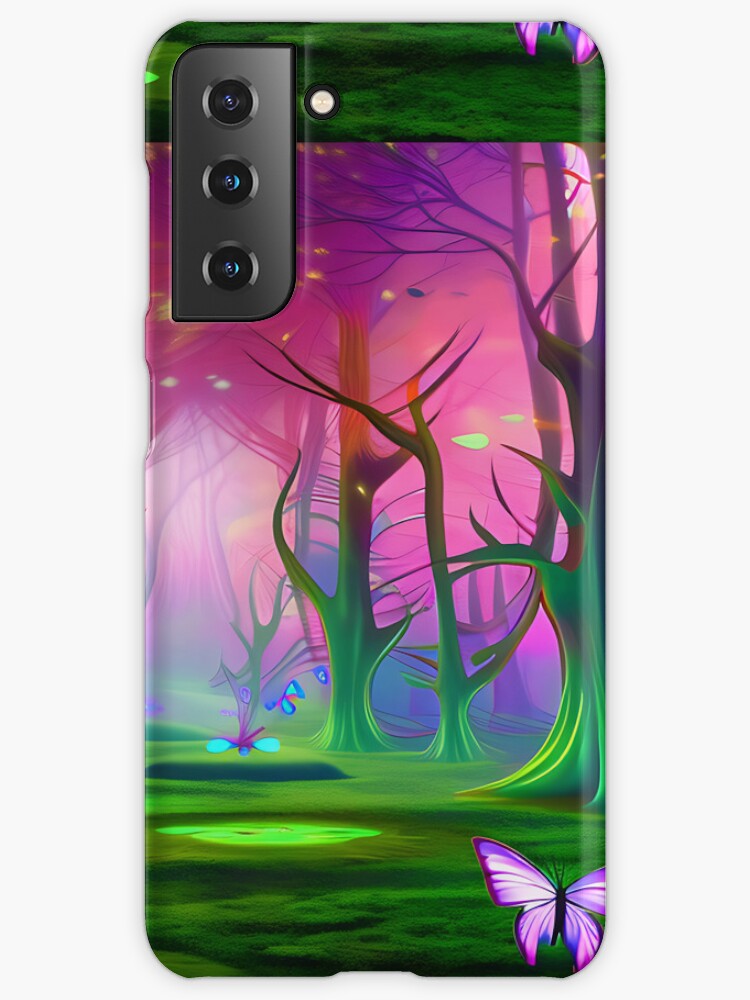 Coque Samsung Galaxy for Sale avec l'œuvre « Art de la forêt