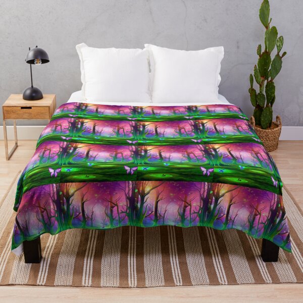 Item preview, Fantasy Forest Art | Magical Forest | Fairytale | Fantasy Background | Luminous Enchanted Forest | Beautiful Fantasy Fungi Woodland designed and sold by BestUncommonTee.