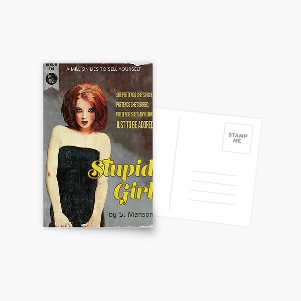 Item preview, Stupid girl designed and sold by SixPixeldesign.