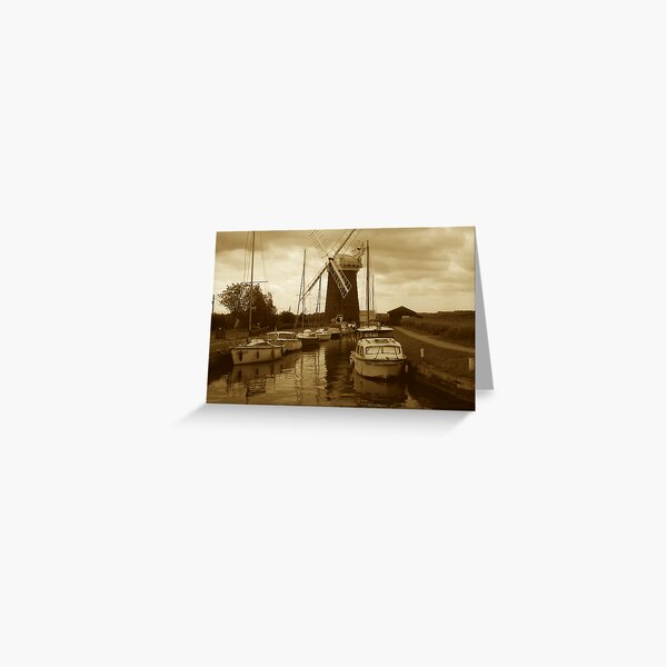 Horsey Windpump, Norfolk Greeting Card