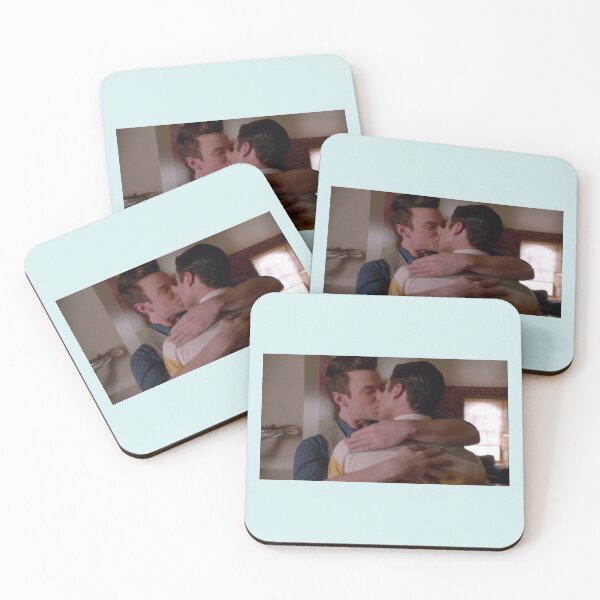 Item preview, klaine kiss designed and sold by AraPatterson.