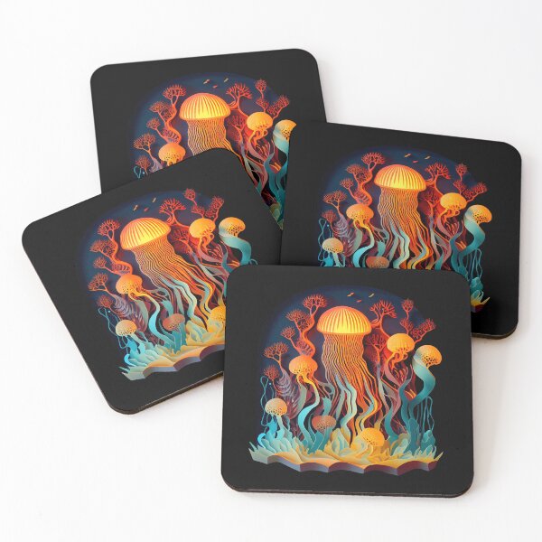 Item preview, Jellyfish - The Cut-Out Collection designed and sold by FiveIntentions.