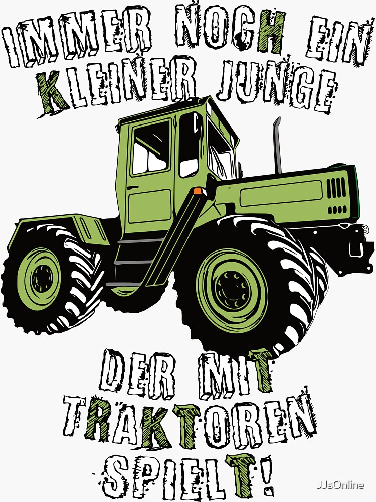 Tractor, tractor, agriculture, agricultural, farmer, MB Trac Sticker by  JJsOnline