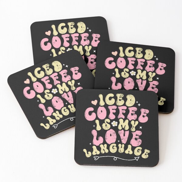 Item preview, Iced Coffee Is My Love Language Iced Coffee Is My Valentine designed and sold by iliasjeff.